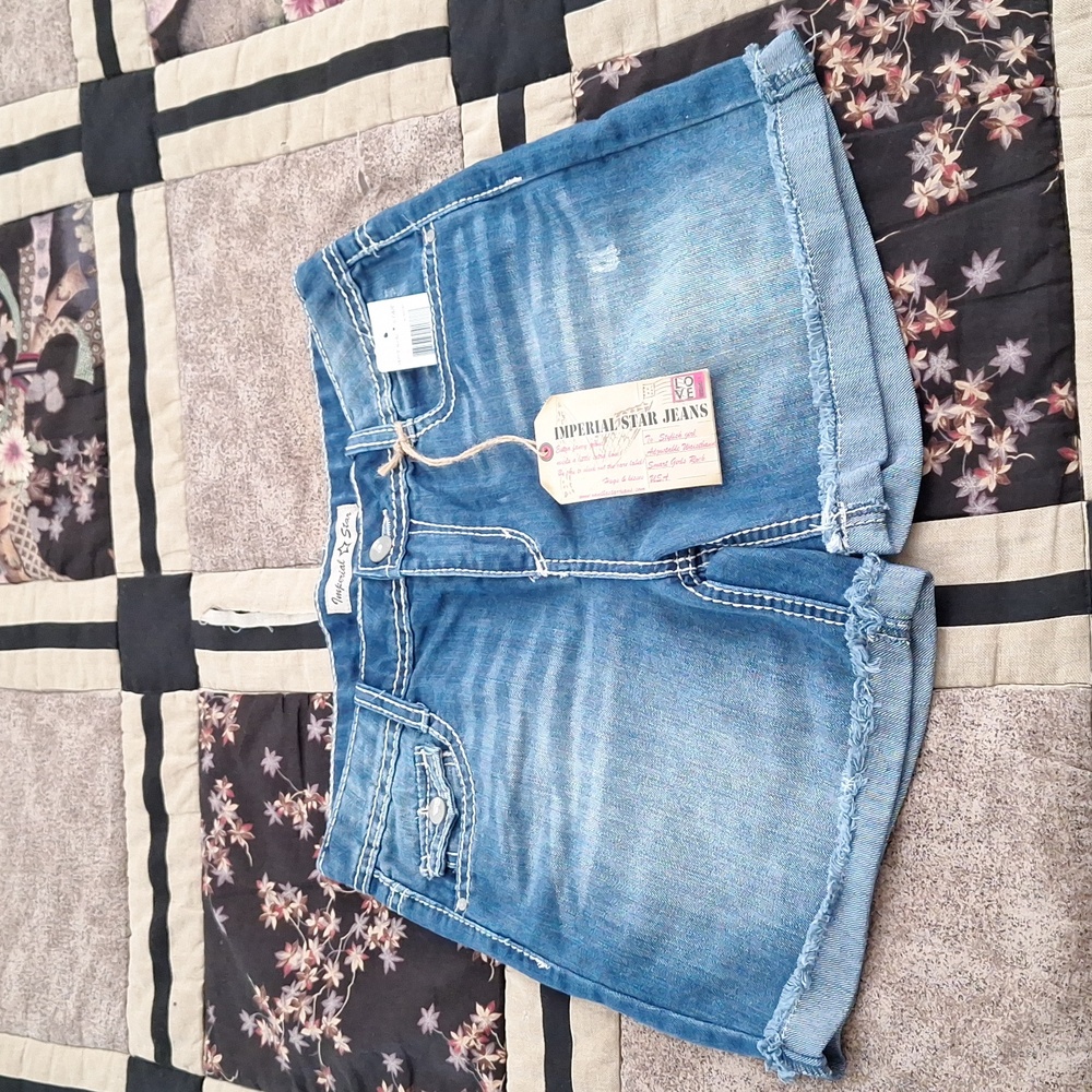 Girl's Imperial Star Demim Jean Shorts NWT